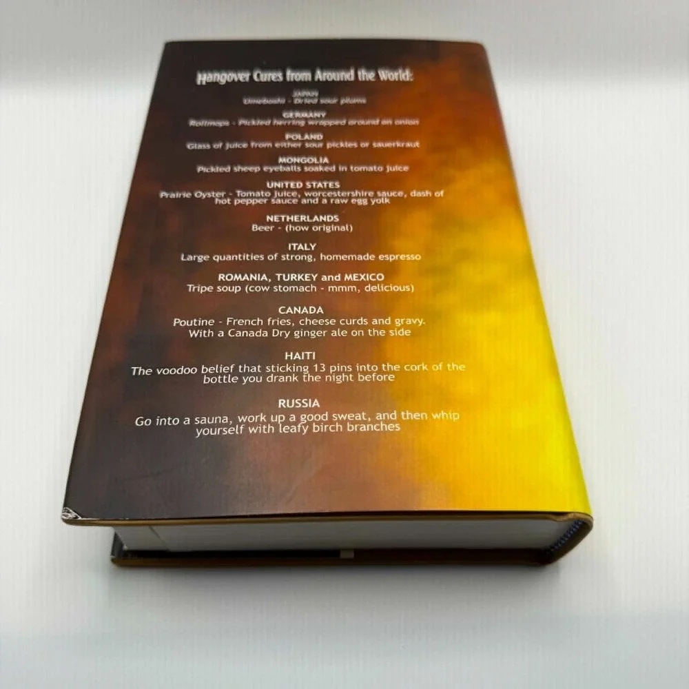 Secret Storage Book Extra Large Beer Themed Safe Hangover Cures  Retails $50 NLA
